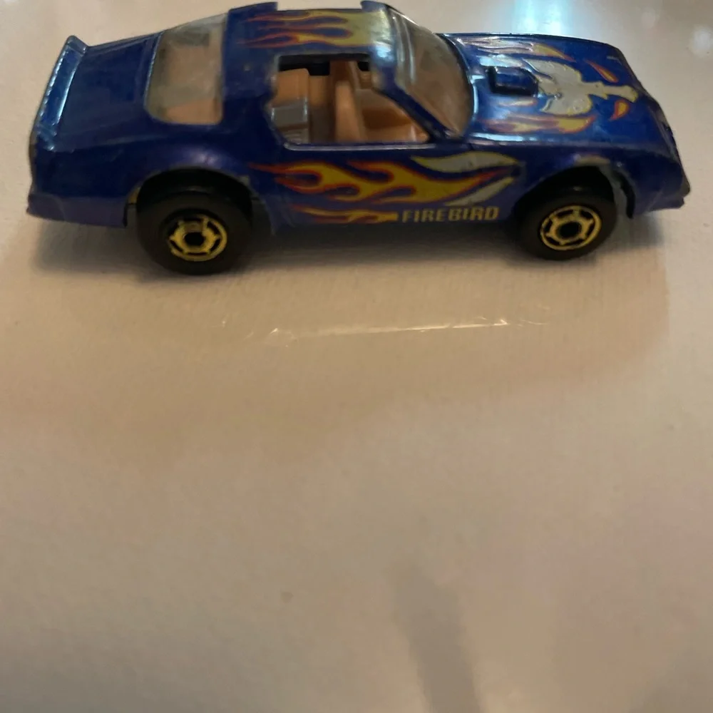 VINTAGE Hot Wheels 1977 Pontiac 'HOT BIRD' Blue car
